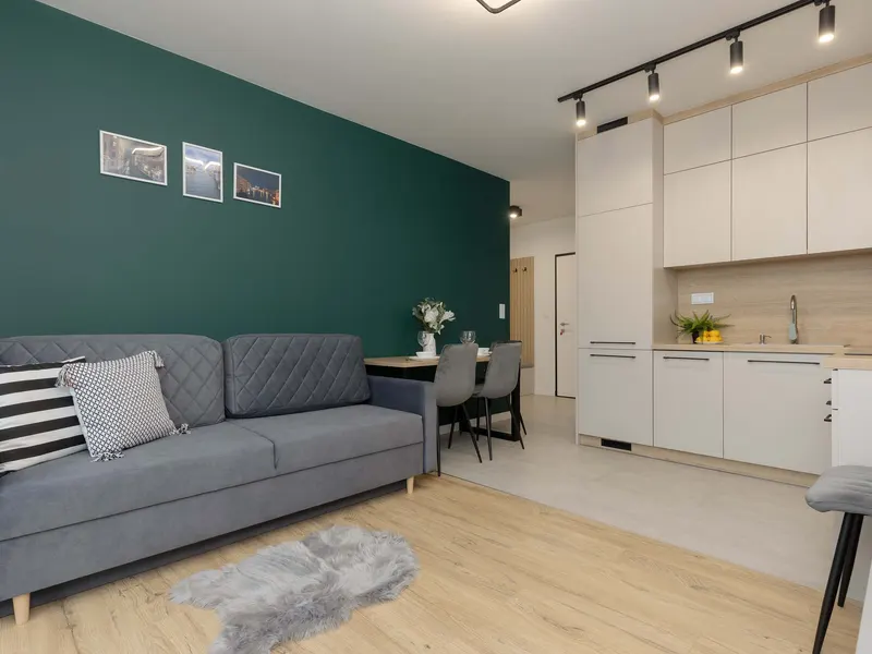 Nowoczesny Apartament z 2 Sypialniami | Parking | Balkon – zdjęcie 1