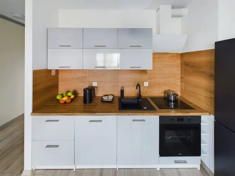 Nowoczesny Apartament z Balkonem | Parking, Miejsce do Pracy – zdjęcie 3