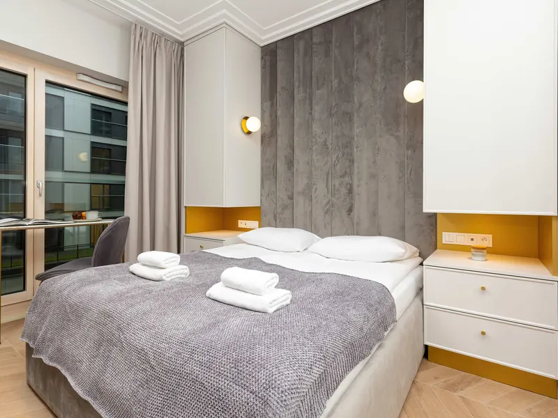 Komfortowy Apartament | Balkon, Klimatyzacja, Blisko Metra – zdjęcie 2