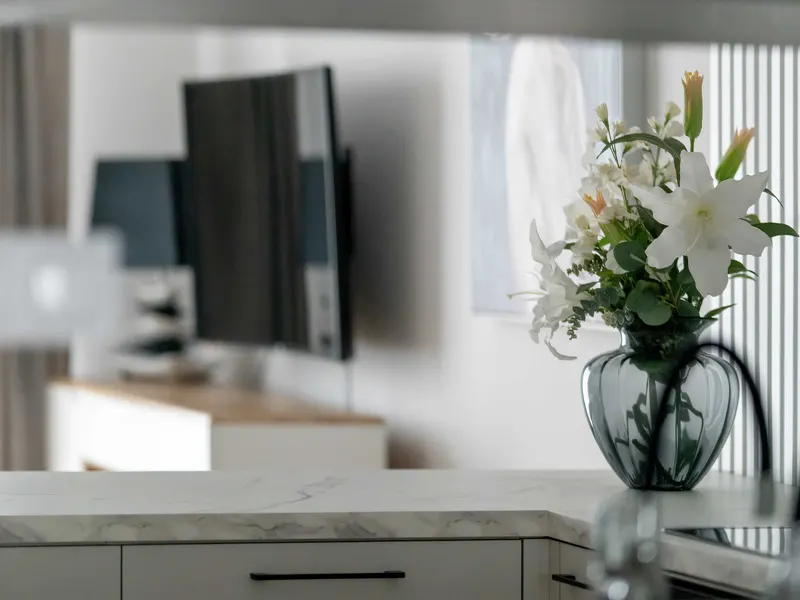 Modernes Apartment | Parkplatz, Balkon und Arbeitsraum – Foto 4