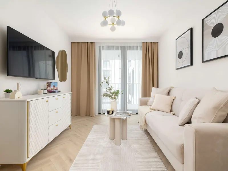 Stilvolle Wohnung in der Nähe der Tauron Arena | Balkon – Foto 2