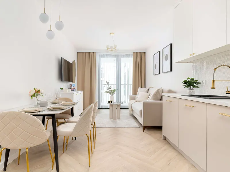 Stilvolle Wohnung in der Nähe der Tauron Arena | Balkon – Foto 3