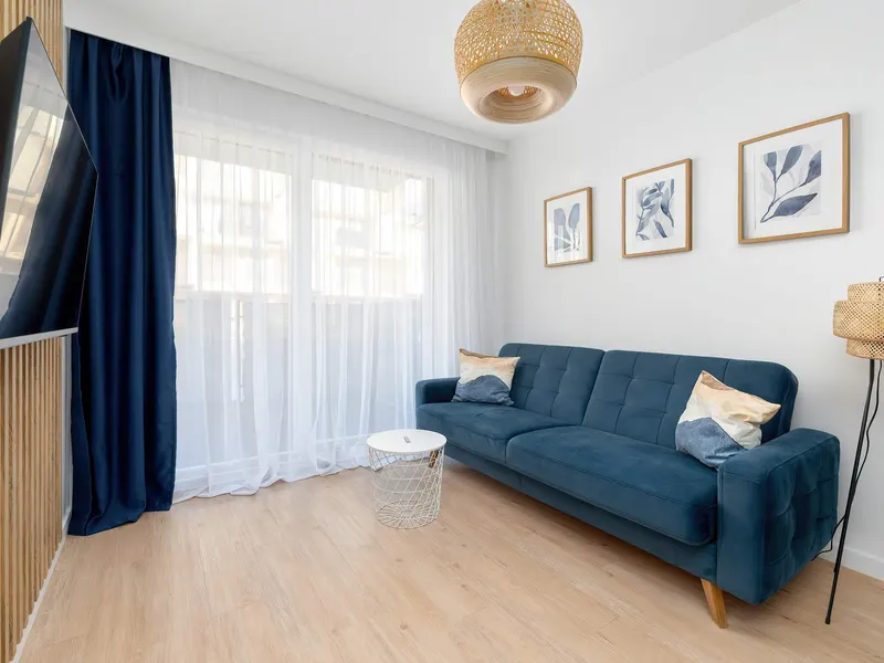 Nadbrzeżny Apartament | 450 m do Plaży, Balkon – zdjęcie 1