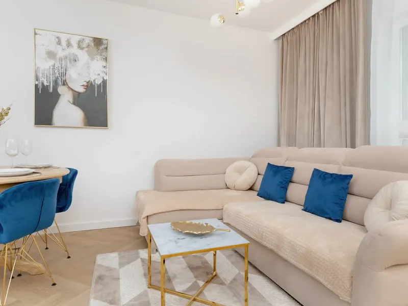 Stylowy Apartament z Balkonem | Prywatny Parking – zdjęcie 5