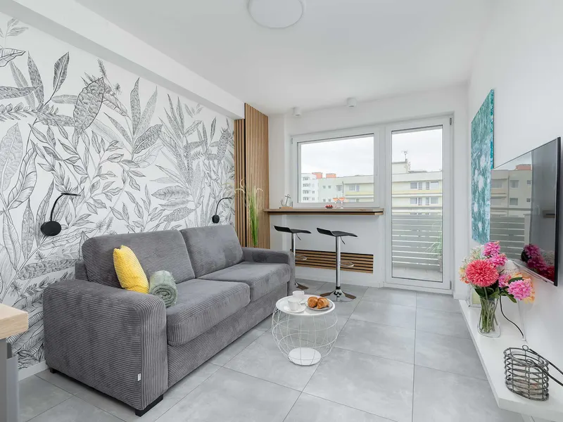 Stylowe Studio w Międzyzdrojach | Widok na Morze i Balkon – zdjęcie 1