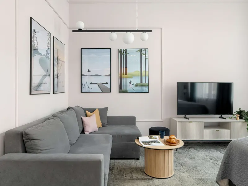 Stilvolles Studio im Zentrum | 500 m zum Marktplatz | SmartTV – Foto 2