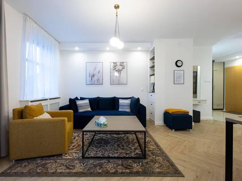 Stylowy Apartament | Balkon i Parking | 700 m do Plaży – zdjęcie 1