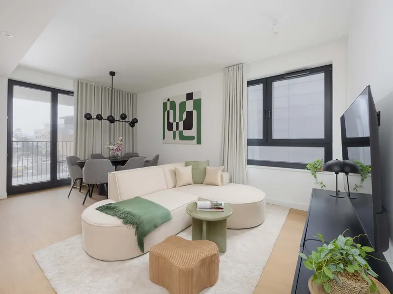 Spacious Apartment | Parking | Air Conditioning | Workspace. – photo 1