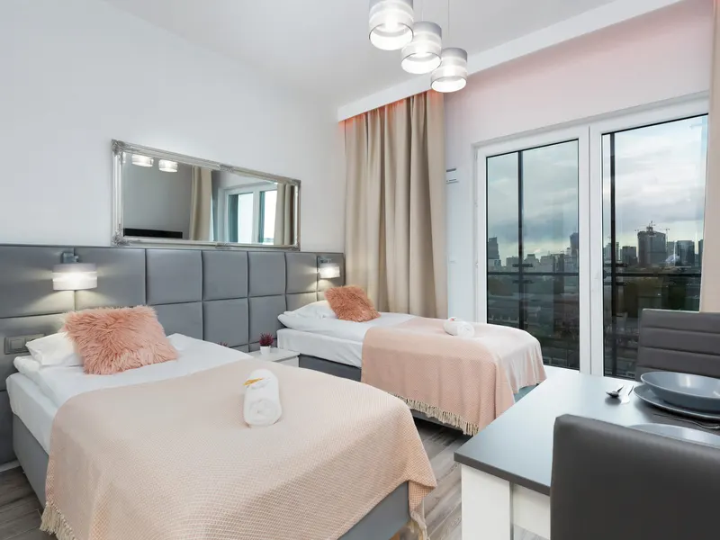 Warsaw | Prymasa Tysiąclecia 83A | Modern Studio | Balcony – photo 1