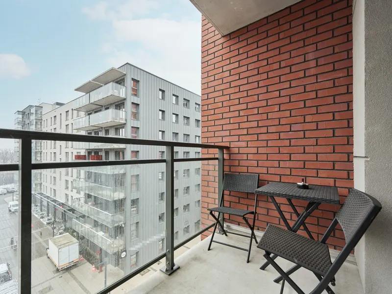 Nowoczesny Apartament we Wrocławiu | Balkon i Parking – zdjęcie 3