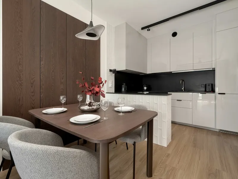 Stylowy Apartament z Biurkiem | Parking | Blisko Rynku – zdjęcie 3