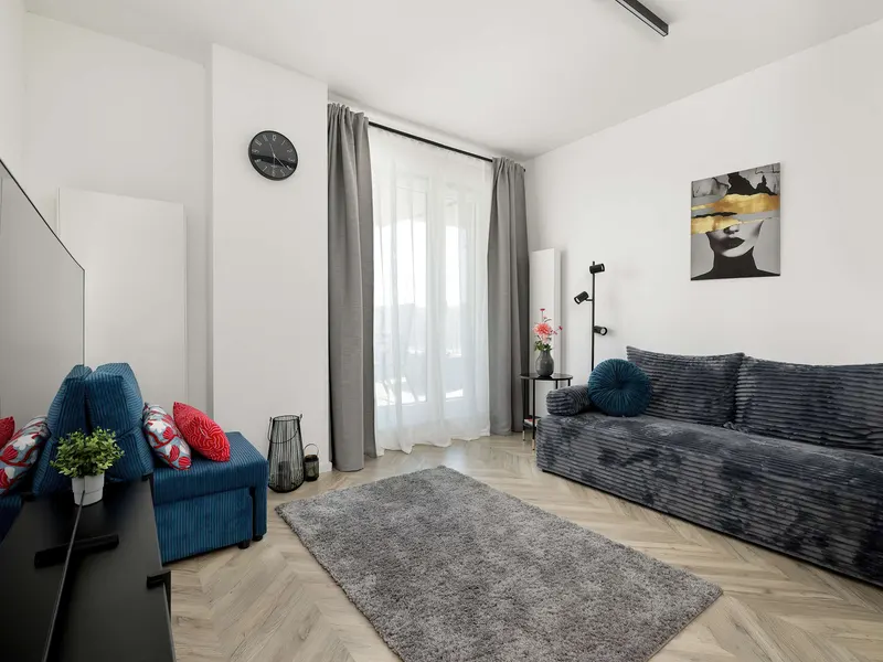Modernes Apartment | Sauna, Fitnessraum und Parkplatz – Foto 4