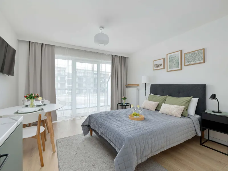 Komfortables Studio mit Parkplatz | Schwimmbad, SPA, Nähe zum Strand – Foto 1