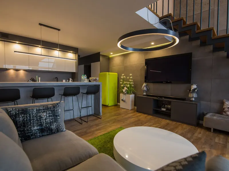 Stylowy Apartament z Widokiem | Parking & Balkon – zdjęcie 4
