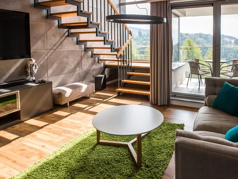 Stylowy Apartament z Widokiem | Parking & Balkon – zdjęcie 1