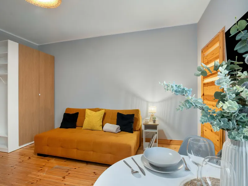 Klimatyczne Studio w Centrum | Blisko Komunikacji Miejskiej – zdjęcie 4