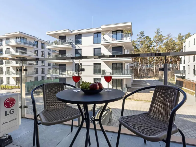 Przytulny Apartament z Balkonem | Parking | 150 m do Plaży – zdjęcie 4