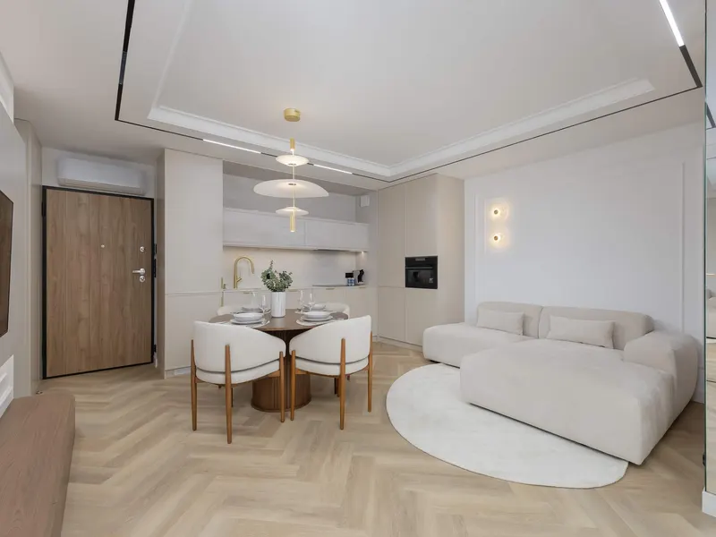 Elegantes Apartment | Parkplatz, Klimaanlage und Balkon – Foto 1