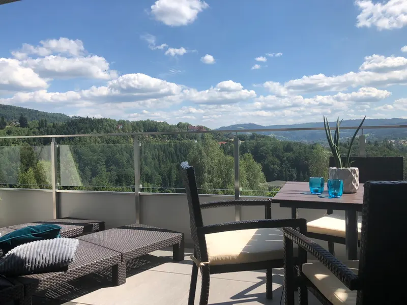 Apartament z Widokiem na Góry | Balkon i Parking – zdjęcie 4