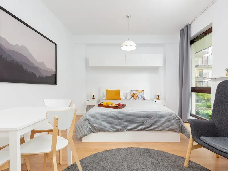 Elegantes Studio | Smart TV und Spielplatz im Innenhof – Foto 1