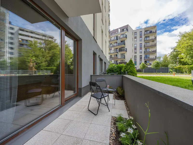 Stylowe Studio z Tarasem | Prywatny Parking – zdjęcie 3