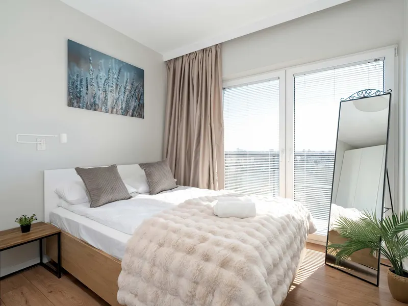 Bright Apartment in Grunwald | Parking and Balcony – photo 1