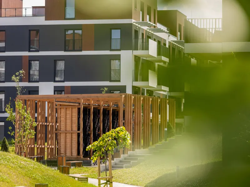 Modernes Studio in Kattowitz | Parkplatz und Balkon – Foto 3