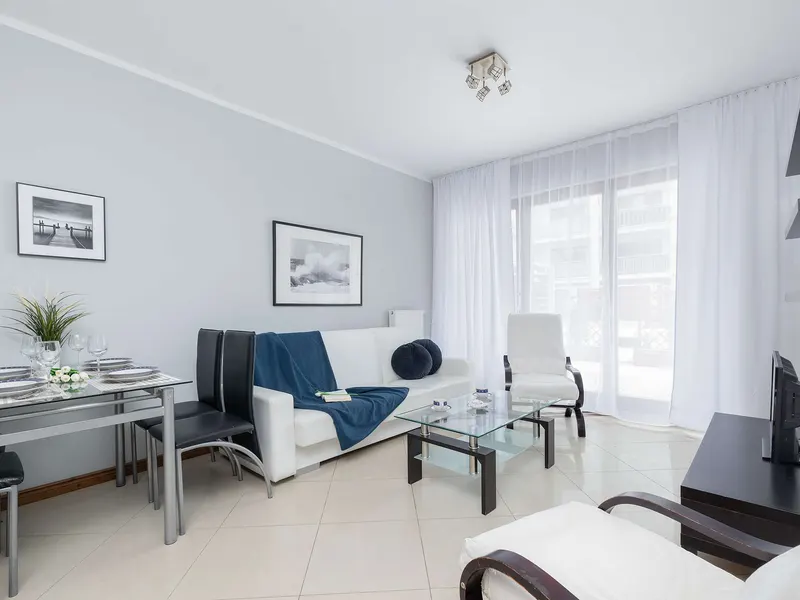 Przytulny Apartament z Tarasem | Blisko Dworca – zdjęcie 1