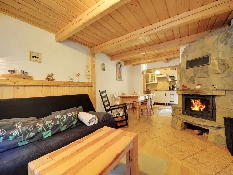 Apartament z kominkiem w Wiśle