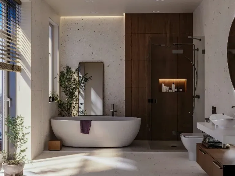 Apartament z wanną