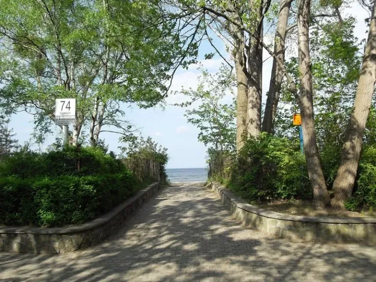 Gdańsk Jelitkowo nadmorska promenada