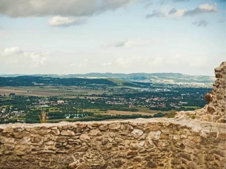 Widok z zamku, Jelenia Góra
