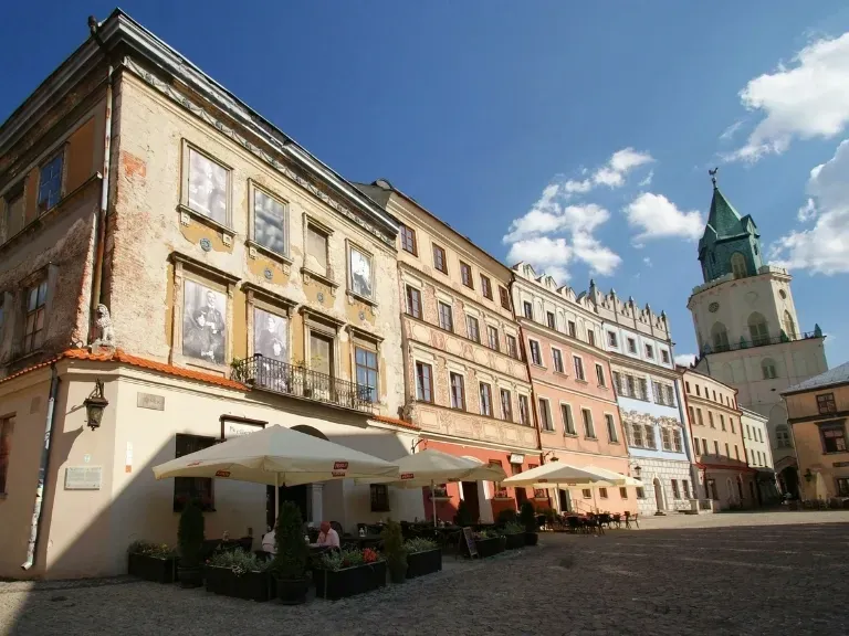 Historyczne budynki w Lublinie