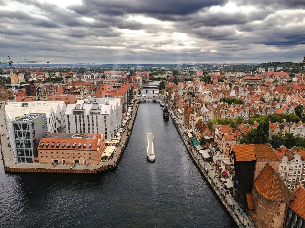 Trójmiasto, widok na Gdańsk