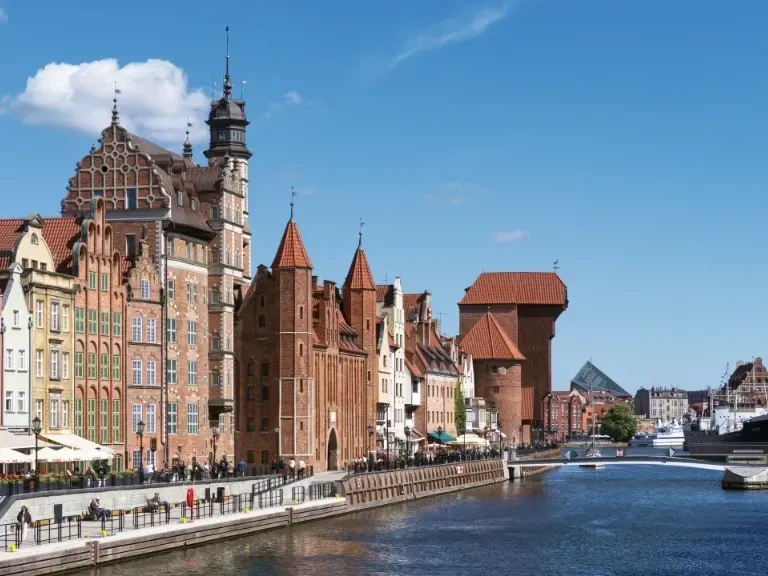 Gdańsk, zabytkowy żuraw