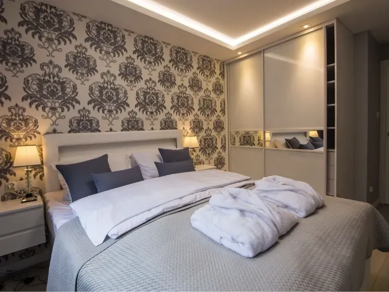 Wnętrze apartamentu, elegancki styl