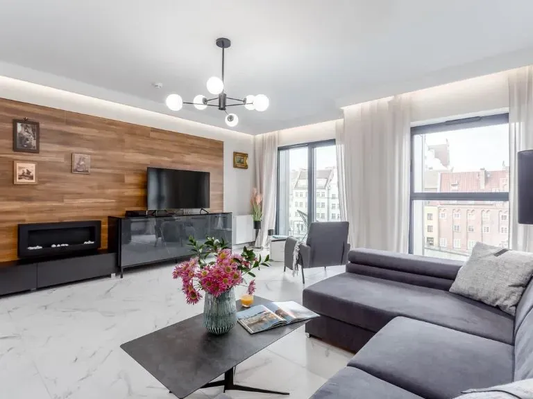 Deo Plaza apartament z widokiem na Motławę