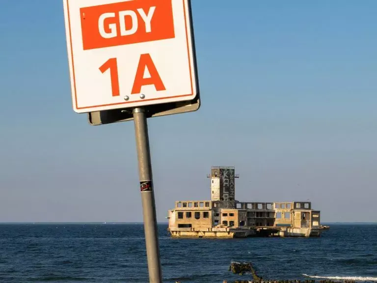 Wejście na plażę w Gdyni 1A