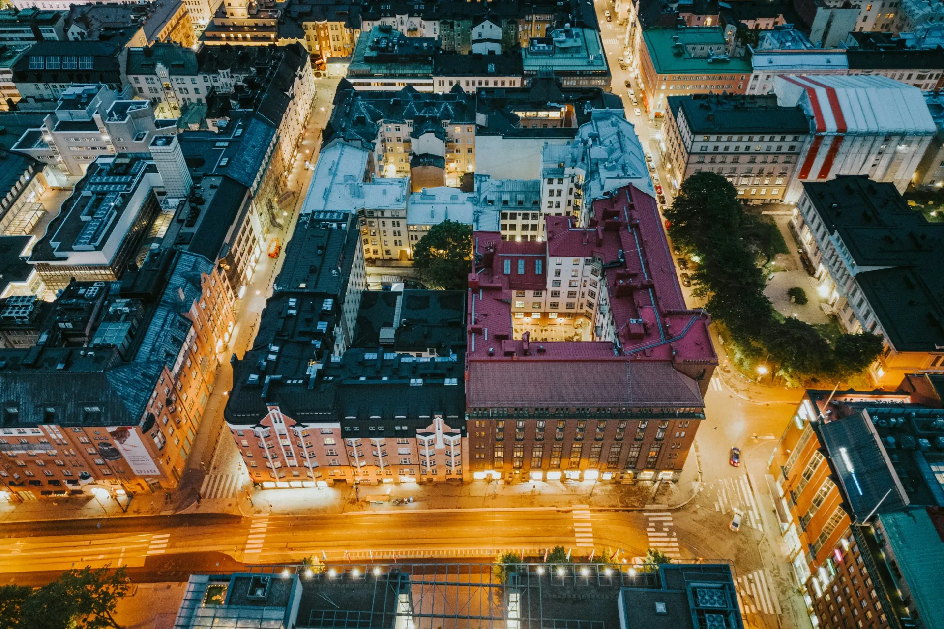 Poznań z lotu ptaka
