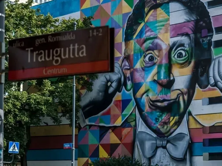 łódź mural