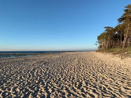 Plaża w Dźwirzynie