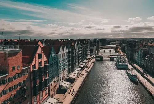 Widok na Gdańsk