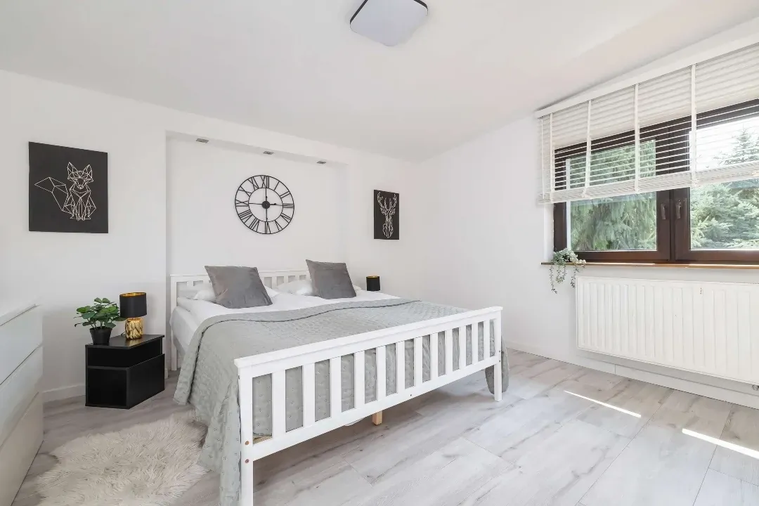 Apartament w Wieliczce (sypialnia)