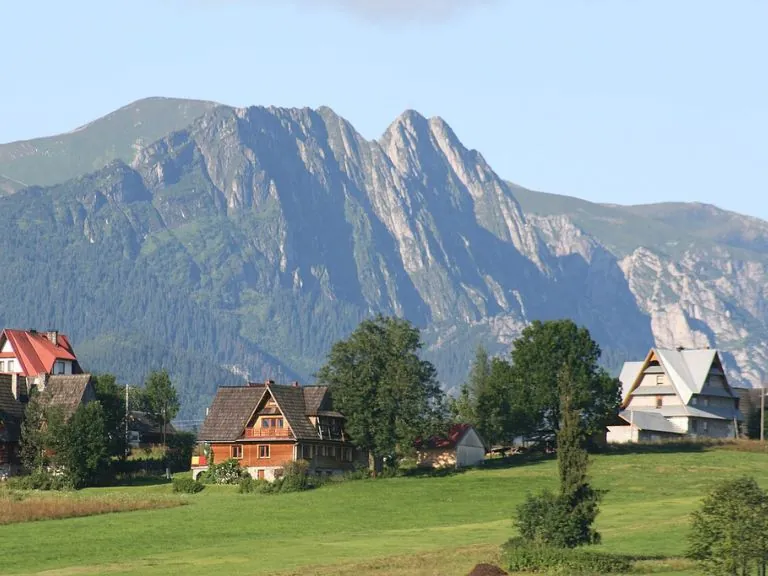 Widok na góry w Murzasichle