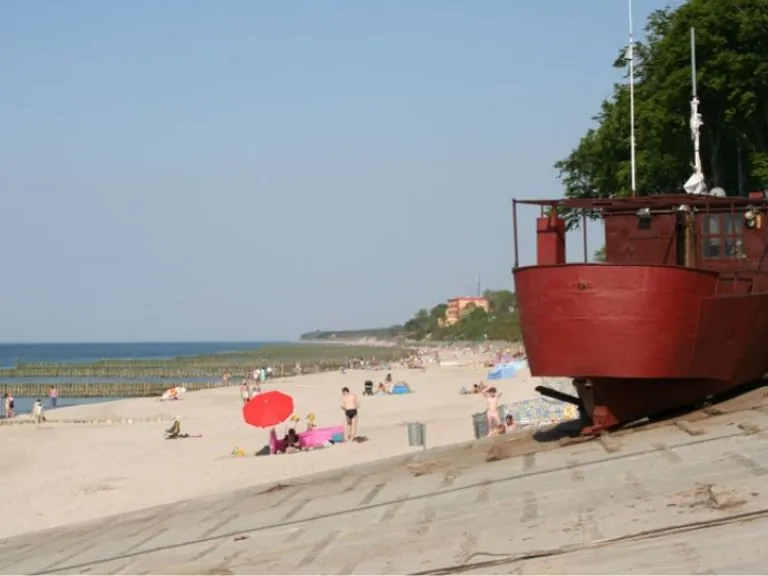 Plaża w Ustroniu Morskim