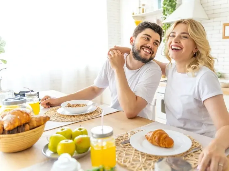 śniadanie w apartamencie w Krakowie