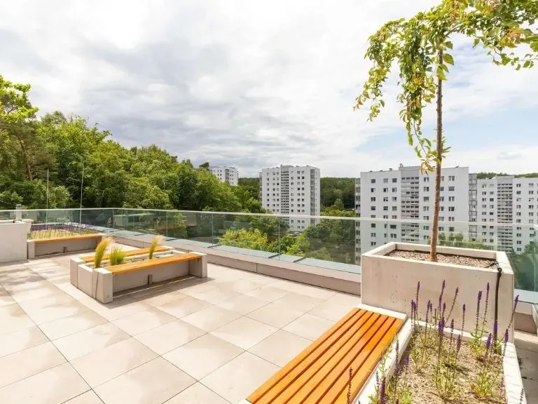 Apartament w Sopocie z tarasem na dachu