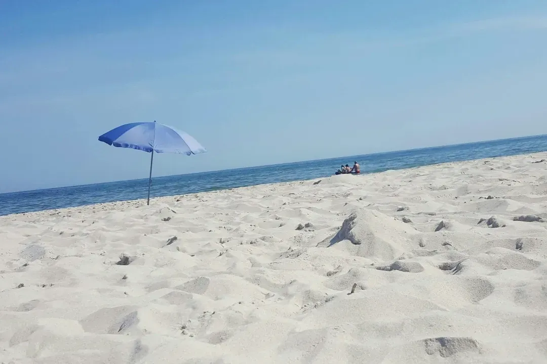 Morze Parasol na Plaży