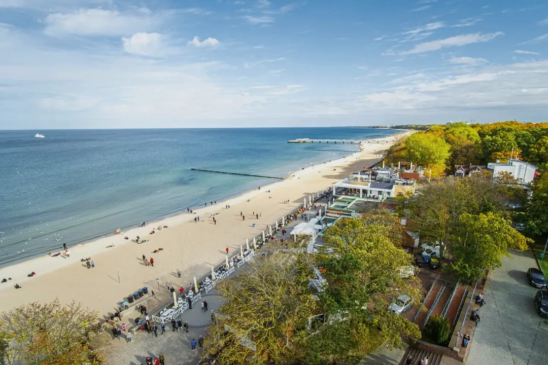 Plaża, promenada, Kołobrzeg