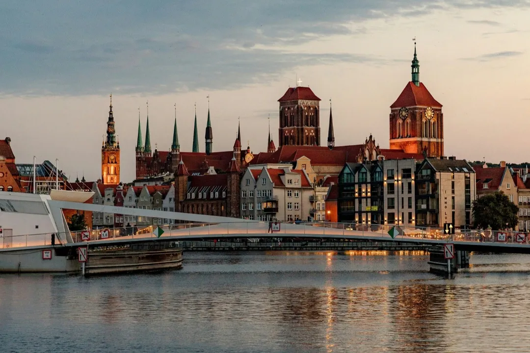 Gdańsk, Stare Miasto, wieczór